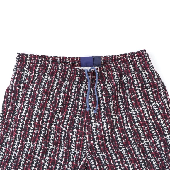 90s Streetwear Mens Medium Abstract Swim Trunks - Picture 2 of 9